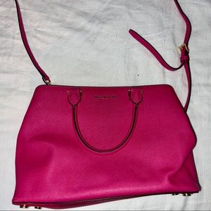 Hot pink Michael Kors purse